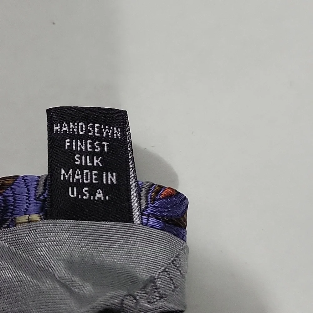 Robert Talbott men's hand-sewn Silk Tie Made In The USA